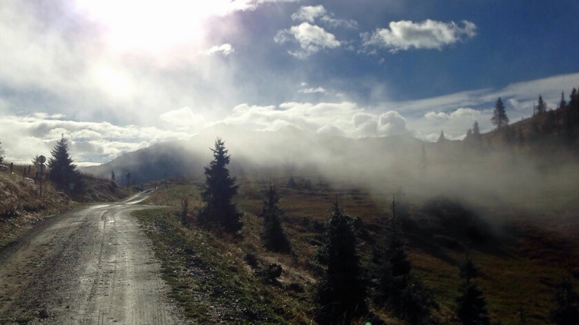 Sonne nach dem Nebel