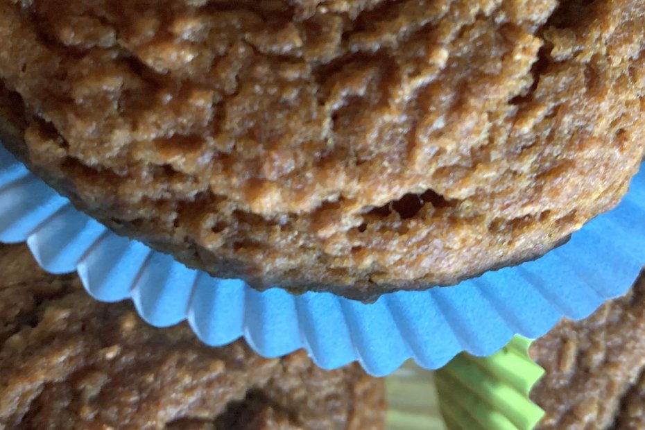Fertige Apfelmuffins